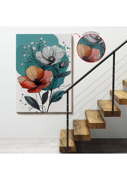 Haşhaş Çiçekleri TABLOSU-7647 fırsatları