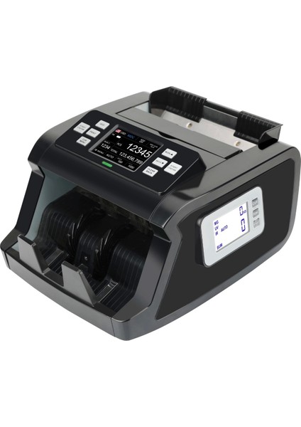 SM-60C Çift Ekranlı ₺,€,$,£ Karışık Sayım Para Sama Makinesi