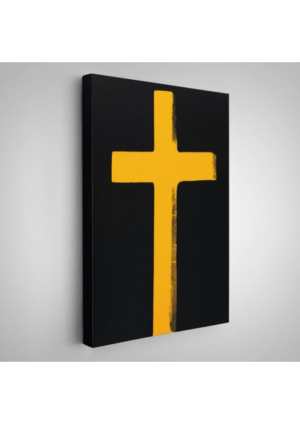 Sarı Haç Tablosu - CROSS-8105