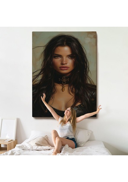 Esmer Latin Güzeli Kadın TABLOSU-7779 indirimleri