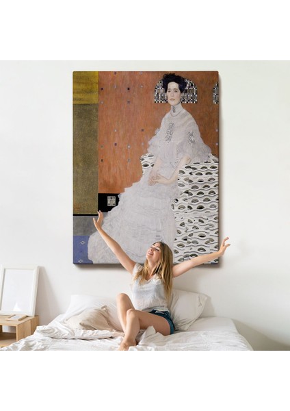 Gustav Klimt Fritza Riedler'in Portresi TABLO-7340 indirimleri
