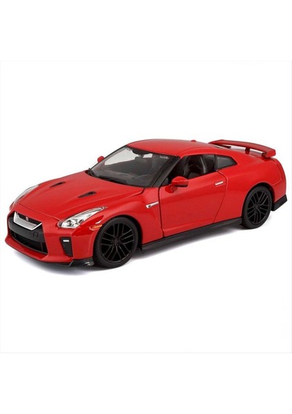 21082 Burago 1:24 Nissan Gt-R 2017 Model Araba