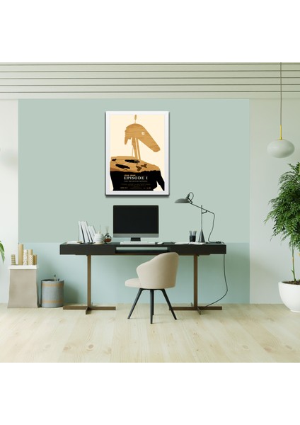 Dizi- Film Karakter ve Afişleri Mdf Plastik Çerçeveli Dekoratif Tablo 01 fırsatları