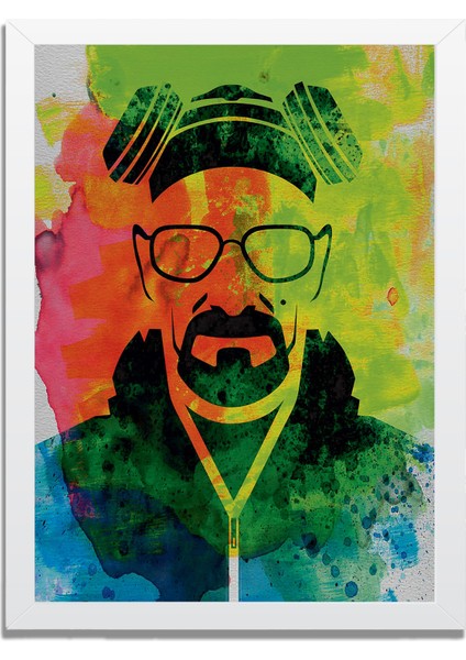 Dizi- Film Karakter ve Afişleri Mdf Plastik Çerçeveli Dekoratif Tablo 01