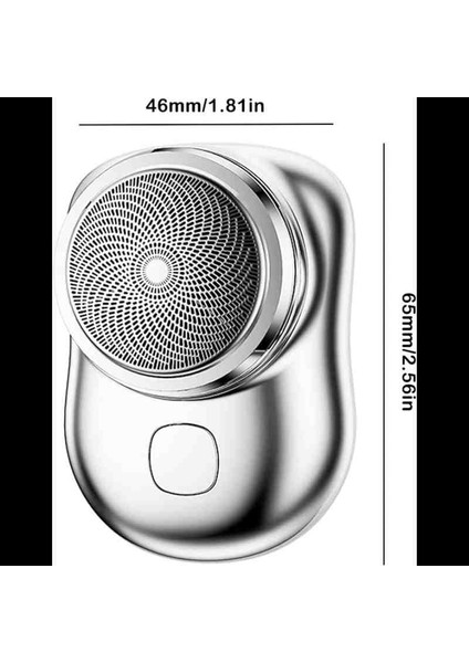 Mini Seyahat Traş Makinesi - Lazer Epilasyon Öncesi Tüy Kısaltma Makinesi - Islak ve Kuru Kullanım modelleri