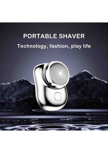 Mini Seyahat Traş Makinesi - Lazer Epilasyon Öncesi Tüy Kısaltma Makinesi - Islak ve Kuru Kullanım fırsatları