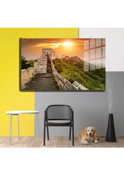 Doğa, Manzara 3D Dekoratif Baskı Yatay Cam Tablo 01 fiyatları