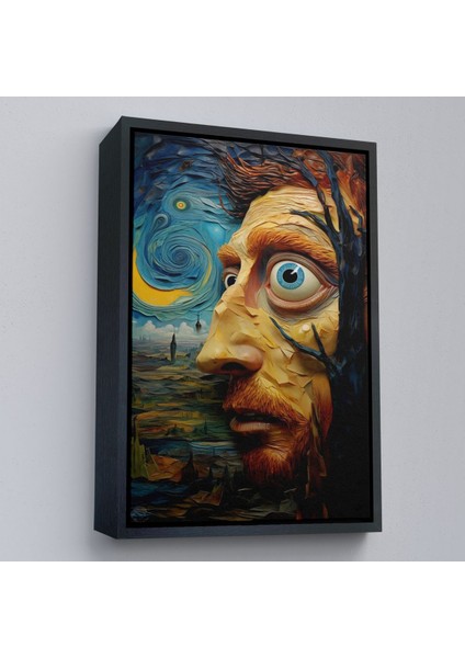 Çerçeveli Vincent Van Gogh Tarzı Portre TABLOSU-7817 indirimleri