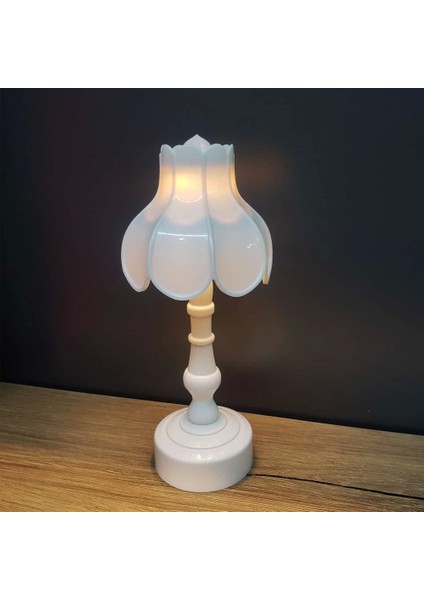 Pilli Dekoratif Abajur Masa Lambası - MCT3934-9284