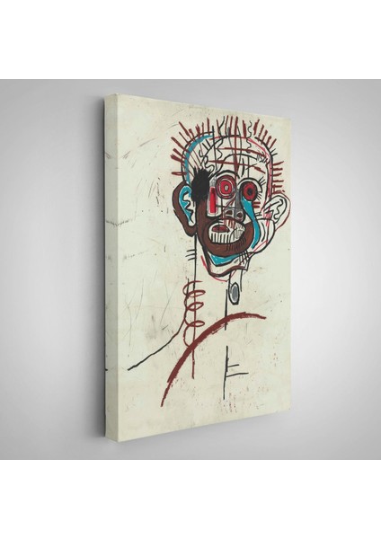 Çerçeveli Jean-Michel Basquiat - Isimsiz Tablo - UNTITLED-7441