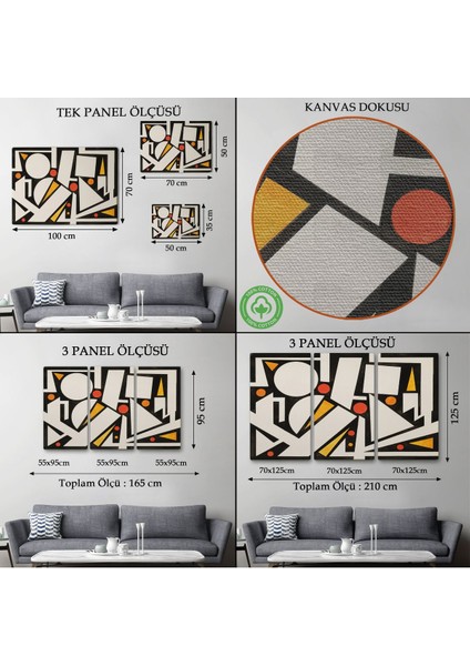 Auguste Herbin - Neige TABLO-7104 modelleri