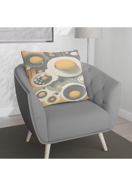 Çift Taraf Baskılı Gizli Di Özel Tasarım Süet Dokulu Kırlent Kılıfı Takımı 101 fırsatları