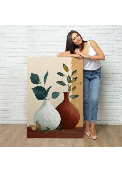 Vazoların Içindeki Yapraklar TABLO-7556 fiyatları