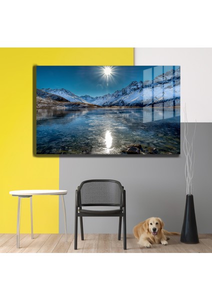 Doğa, Manzara 3D Dekoratif Baskı Yatay Cam Tablo 01 fiyatları
