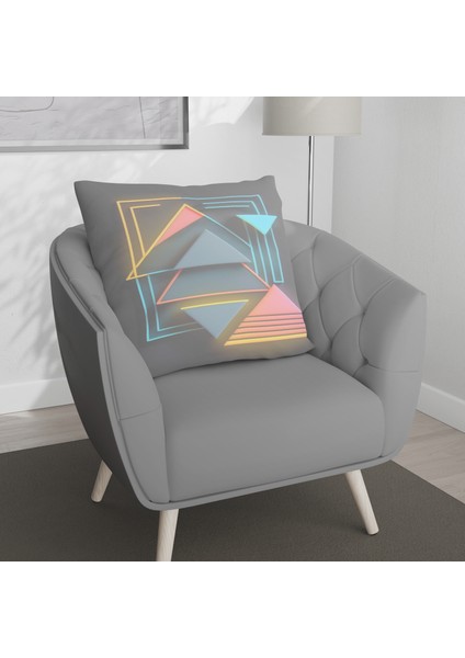 Çift Taraf Baskılı Gizli Di Özel Tasarım Süet Dokulu Kırlent Kılıfı Takımı 121 fırsatları