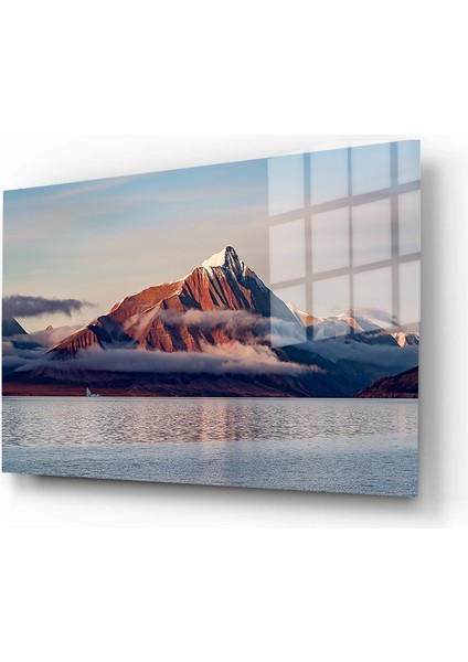 Doğa, Manzara 3D Dekoratif Baskı Yatay Cam Tablo 01
