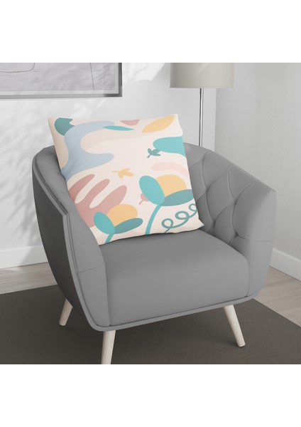 Çift Taraf Baskılı Gizli Di Özel Tasarım Süet Dokulu Kırlent Kılıfı Takımı 221 fırsatları