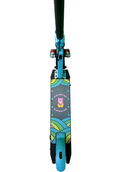 S5 Elektrikli Çocuk Scooter - 130W, LED Işıklı, Amortisörlü (Dizlik ve Dirseklik Hediyeli)