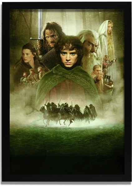 Dizi- Film Karakter ve Afişleri Mdf Plastik Çerçeveli Dekoratif Tablo 01 fiyatları