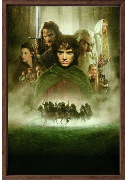 Dizi- Film Karakter ve Afişleri Mdf Plastik Çerçeveli Dekoratif Tablo 01 modelleri