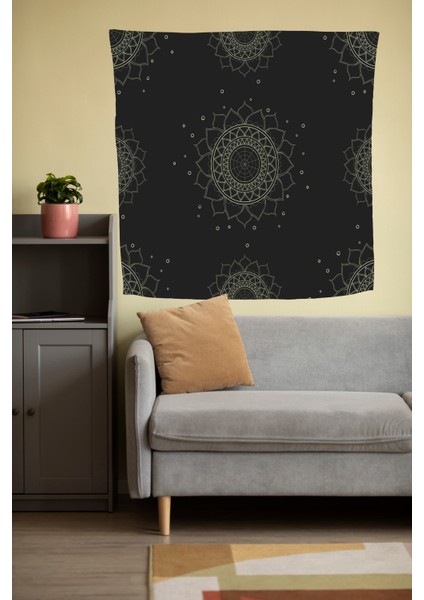 Bohem,yoga, Meditasyon,burçlar ve Mandala Temalı, Duvar Örtüsü 18