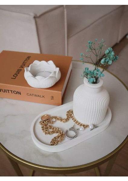 Lotus Beton Dekor Seti – Estetik ve Zarafetin Buluşması indirimleri