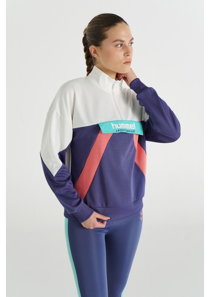 Gema Yarım Fermuarlı Sweatshırt