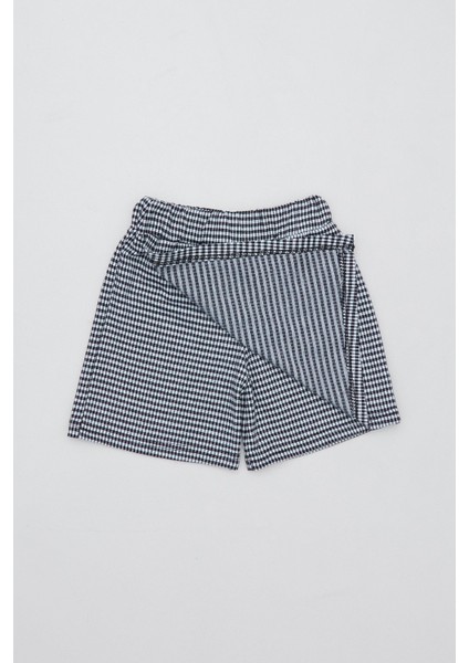 Kazayağı Desenli Kız Çocuk Şort Etek fiyatları