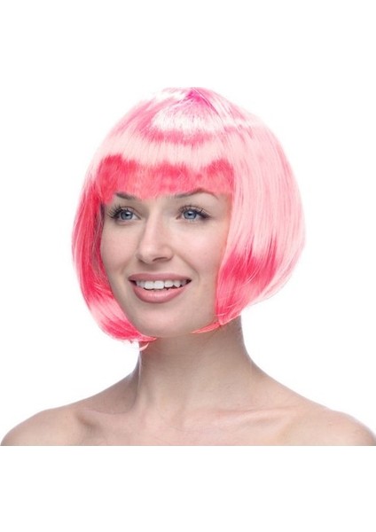 Küt Peruk - Toz Pembe (Açık Pembe) (4767) - MCT8167-9351