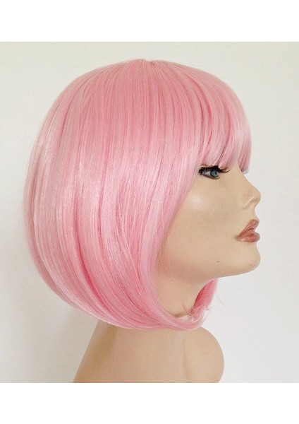 Küt Peruk - Toz Pembe (Açık Pembe) (4767) - MCT8167-9351