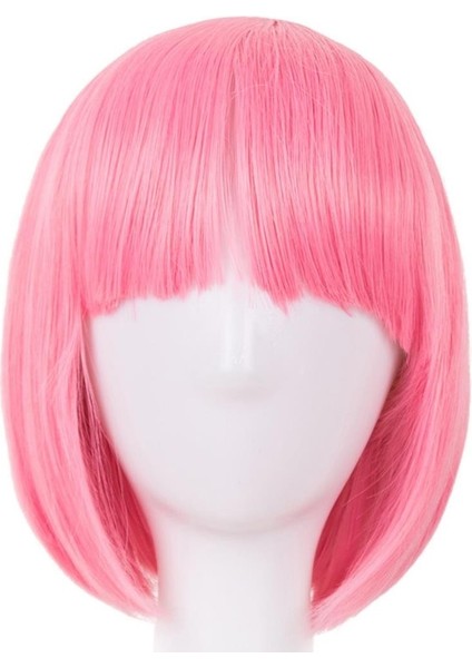Küt Peruk - Toz Pembe (Açık Pembe) (4767) - MCT8167-9351