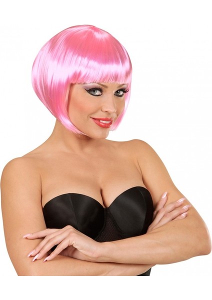 Küt Peruk - Toz Pembe (Açık Pembe) (4767) - MCT8167-9351