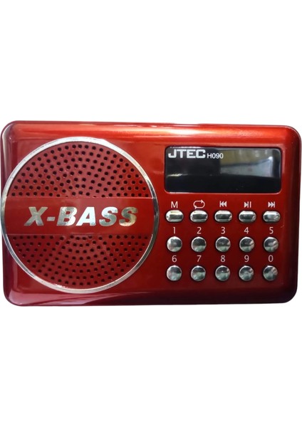 Mini Cep Fm Radyo Dijital Göstergeli Jtec Şarjlı - MCT7623-8174
