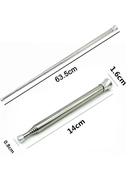 Teleskopik Ateş Başlatıcı Outdoor Üfleme Borusu 63 cm (4767) - MCT7016-2716