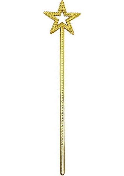 Altın Renk Yıldız Peri Asası Peri Değneği 34 cm 1 Adet (4767) - MCT2321-8282