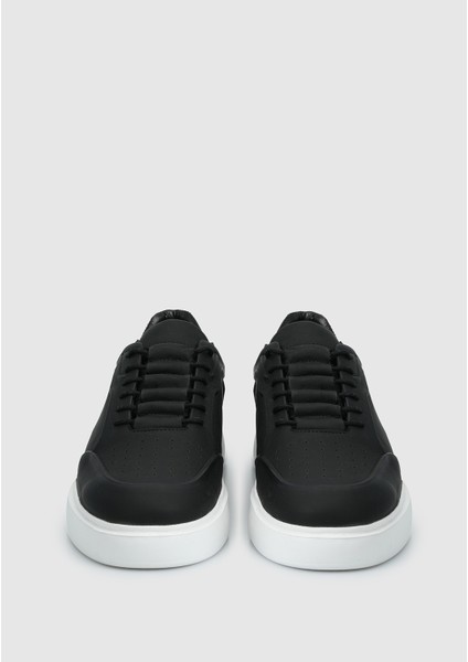 Siyah Deri Erkek Sneaker modelleri