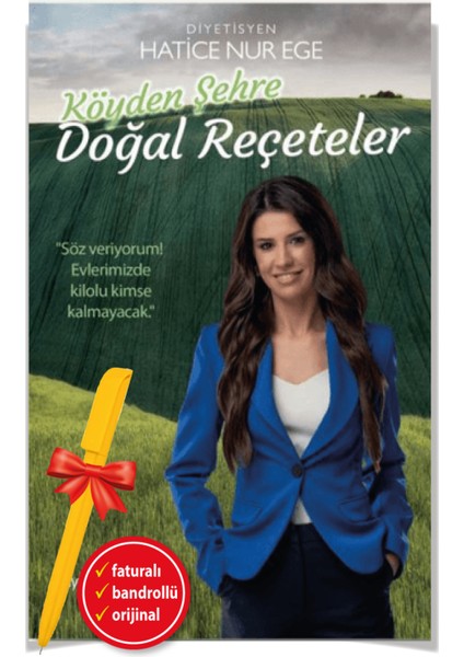 Köyden Şehre Doğal Reçeteler (Alfa Kalem) - Hatice Nur Ege