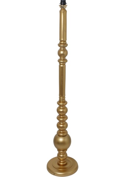 Ahşap Gold Lambader Ayak Vintage Model 140 cm LA77821