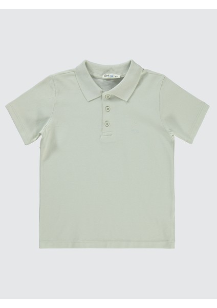 Erkek Çocuk Tişört 10-13 Yaş Açık Gri