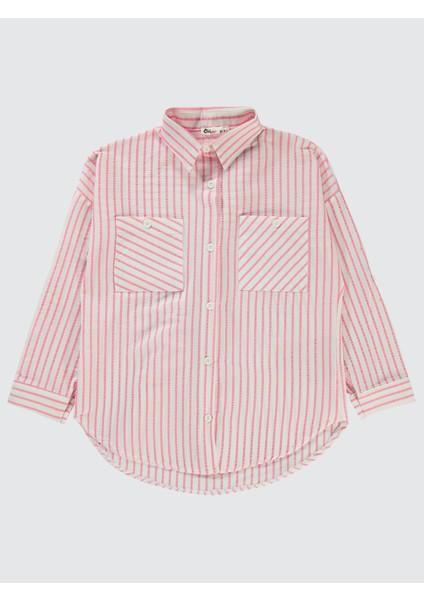 Kız Çocuk Gömlek 10-13 Yaş Pembe modelleri