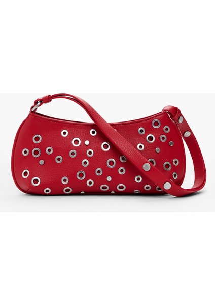 Kırmızı Kadın Omuz Çantası Bag_rebel Alsacıa Red