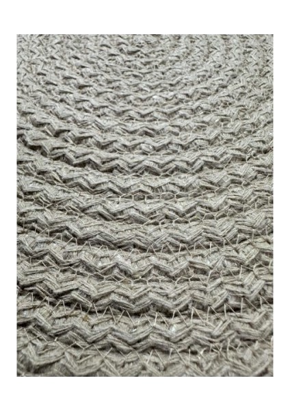 DecoHandy 39cm Neon Renkli Şeritli Jüt Örme Supla Amerikan Servis fırsatları