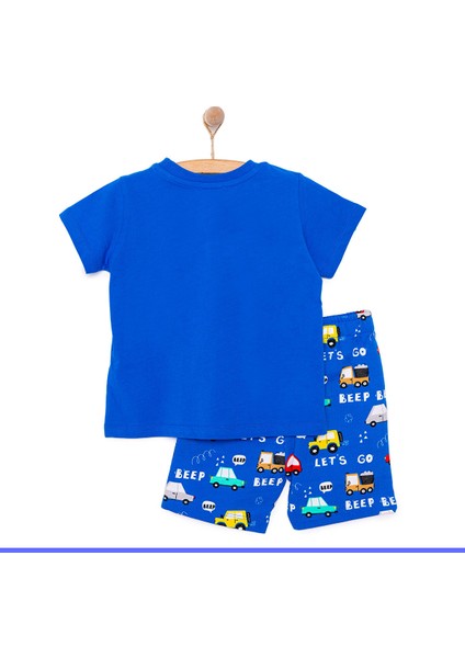 Cars&roads Araba Baskılı Erkek Tshirt-Şort Erkek Bebek