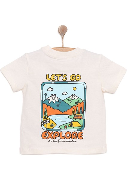 Happy On The Road Erkek Tshirt Erkek Bebek