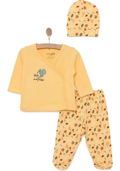 Kız Zıbın-Şapka-Patikli Alt Kız Bebek