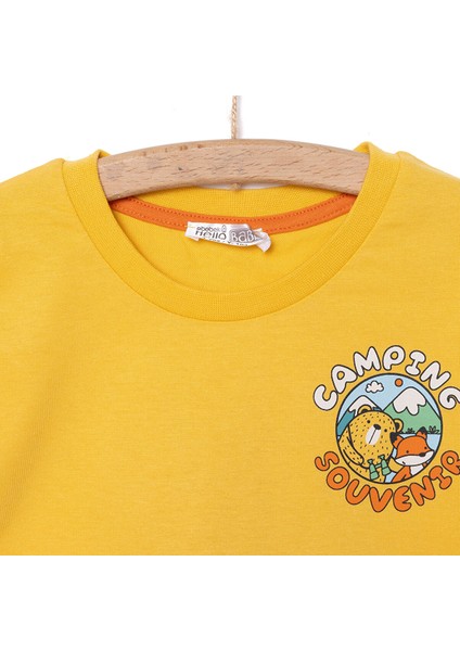 Happy On The Road Erkek Tshirt Erkek Bebek