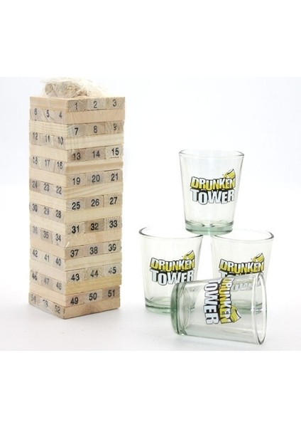 Jenga Shot Bardak Oyunu Model 2
