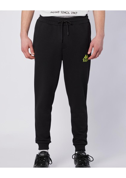 Tarsty Pant Erkek Siyah Regular Fit Eşofman Altı