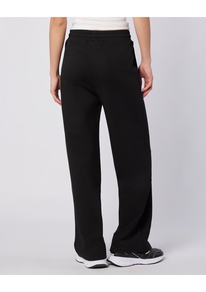Edna Pant Kadın Siyah Regular Fit Eşofman Altı