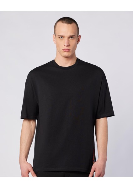Forit Tee Erkek Siyah Comfort Fit Tişört